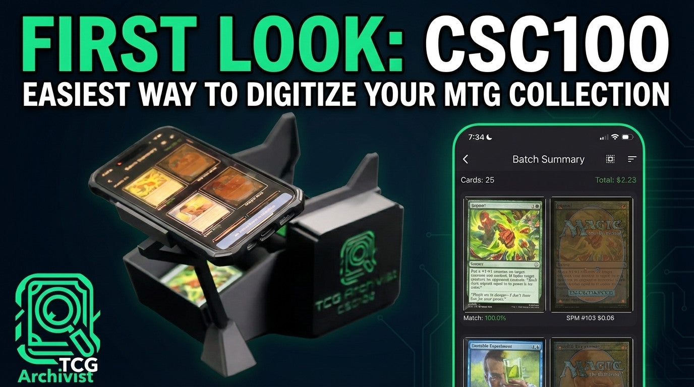TCG Archivist - Stop Sorting Your Magic Collection TCGArchivist TCG Archivist - Stop Sorting Your Magic Collection TCGArchivist